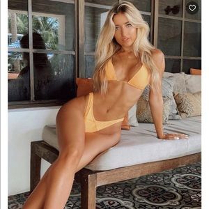 WHITE FOX Summer Splash Tangerine Bikini Set